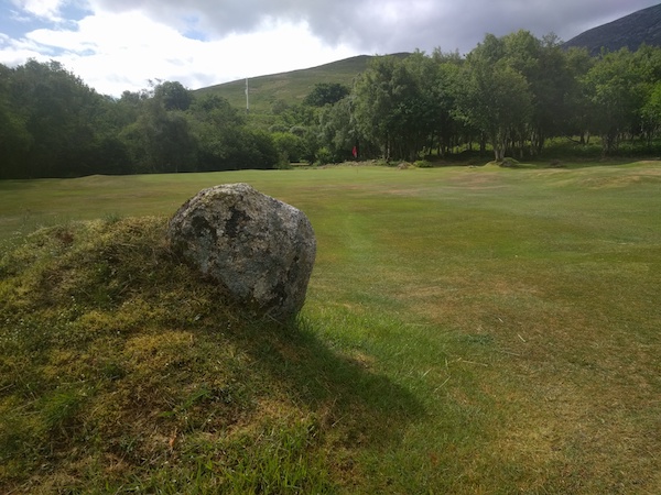 corrie golf clourse forth hole