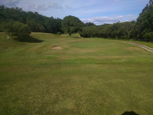 corrie golf clourse seventh hole