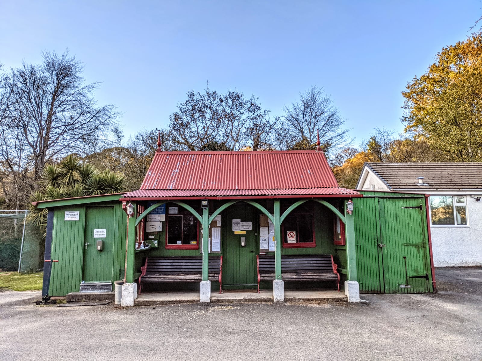 corrie golf course hole course map